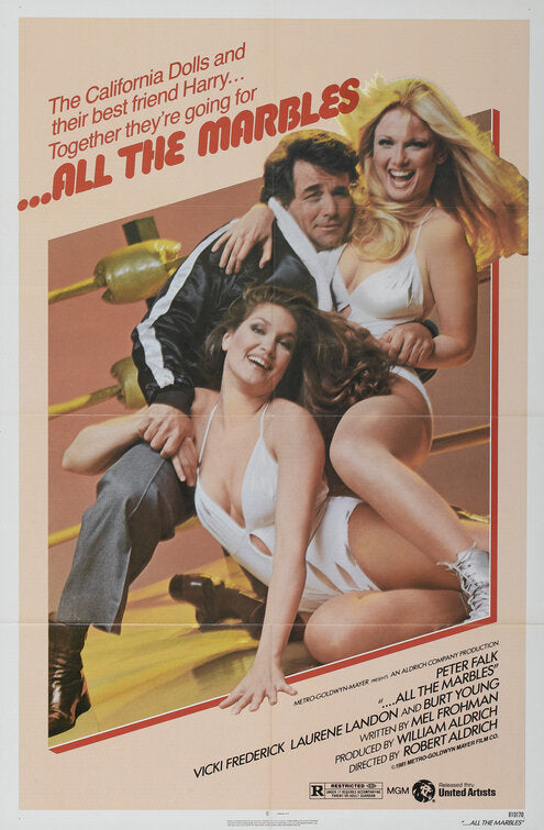 the movie poster: ...All the Marbles (1981)