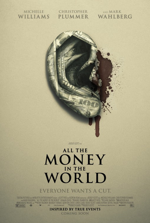 1000 piece jigsaw puzzle for the movie poster: All the Money in the World (2017) ver3