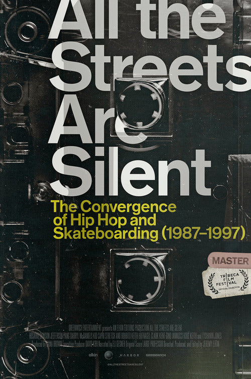 1000 piece jigsaw puzzle for the movie poster: All the Streets Are Silent: The Convergence of Hip Hop and Skateboarding (2021)