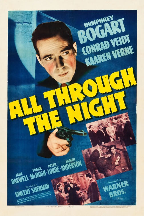1000 piece jigsaw puzzle for the movie poster: All Through the Night (1941) ver2