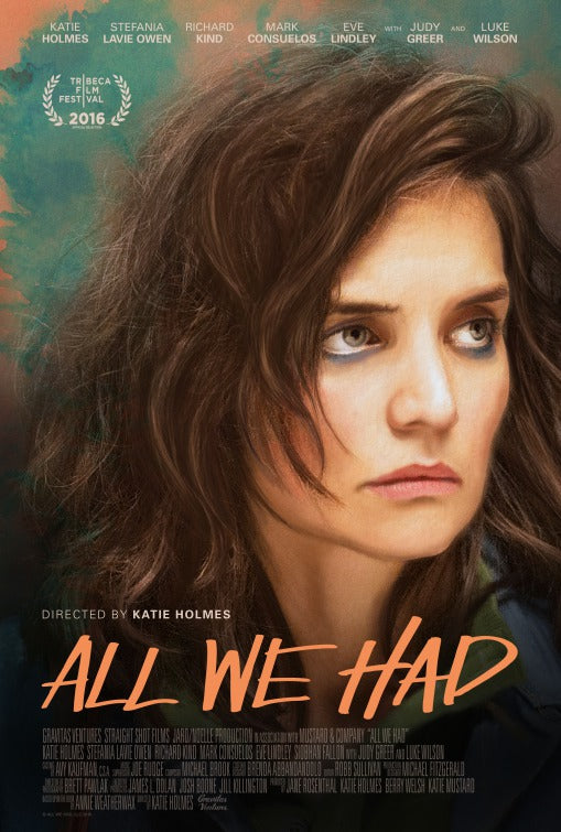 1000 piece jigsaw puzzle for the movie poster: All We Had (2016)