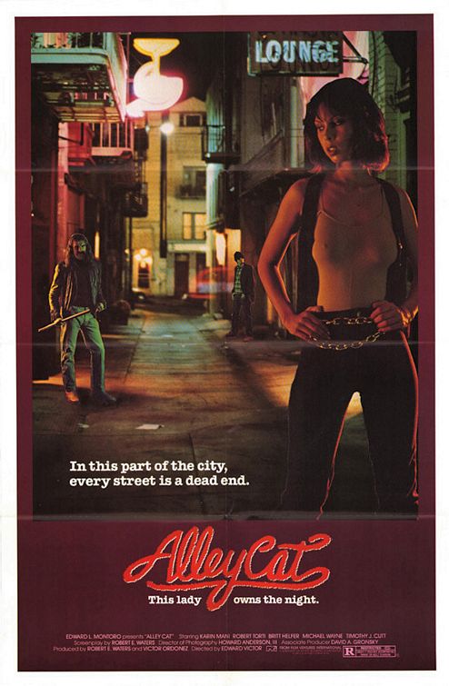the movie poster: Alley Cat (1984)