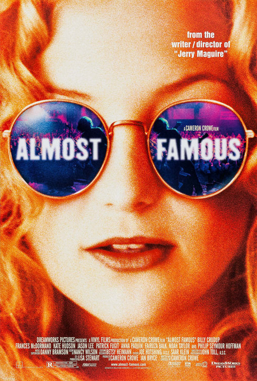 1000 piece jigsaw puzzle for the movie poster: Almost Famous (2000)