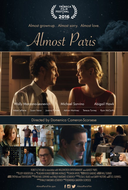 1000 piece jigsaw puzzle for the movie poster: Almost Paris (2018)