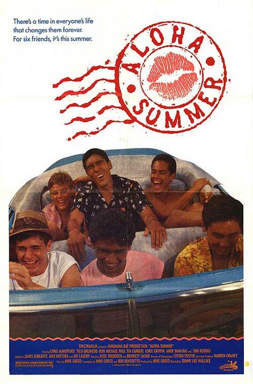 the movie poster: Aloha Summer (1988)