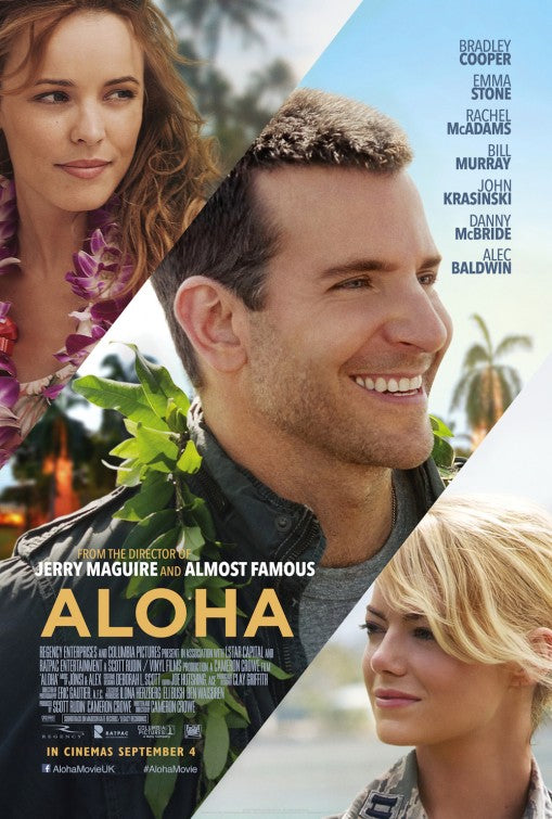 1000 piece jigsaw puzzle for the movie poster: Aloha (2015) ver2