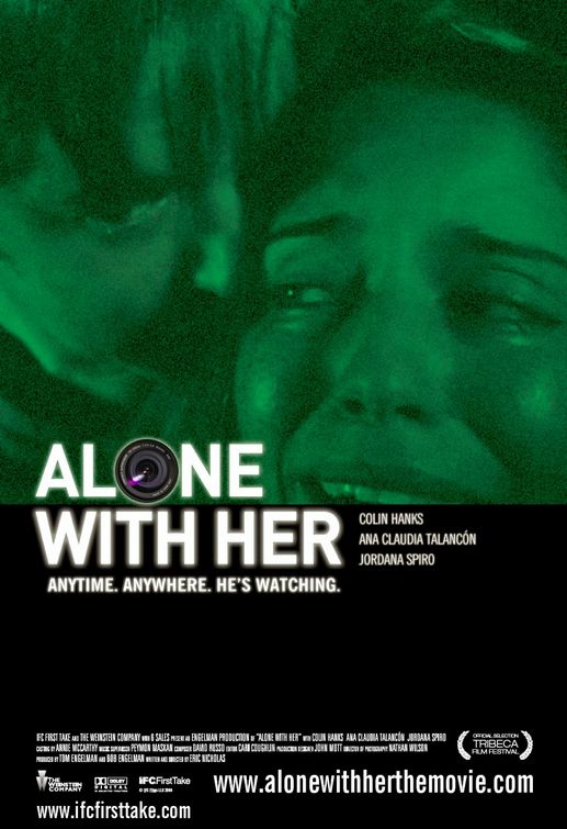 the movie poster: Alone With Her (2007)