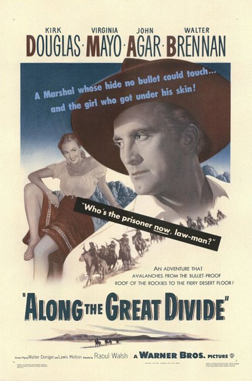 the movie poster: Along the Great Divide (1951)