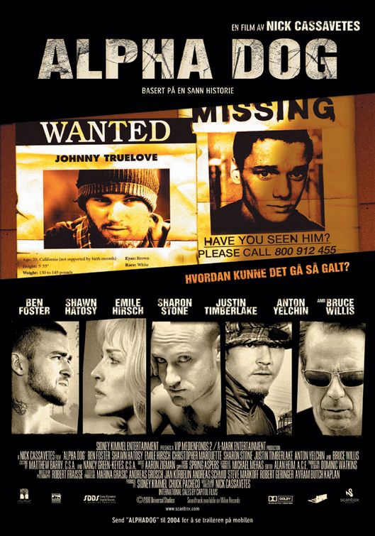 the movie poster: Alpha Dog (2007) ver5