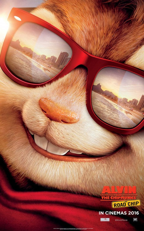 1000 piece jigsaw puzzle for the movie poster: Alvin and the Chipmunks: The Road Chip (2015) ver2