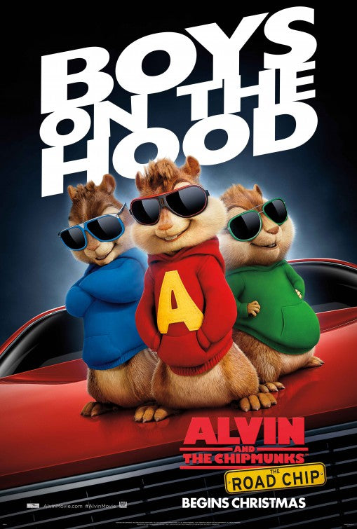 1000 piece jigsaw puzzle for the movie poster: Alvin and the Chipmunks: The Road Chip (2015) ver5