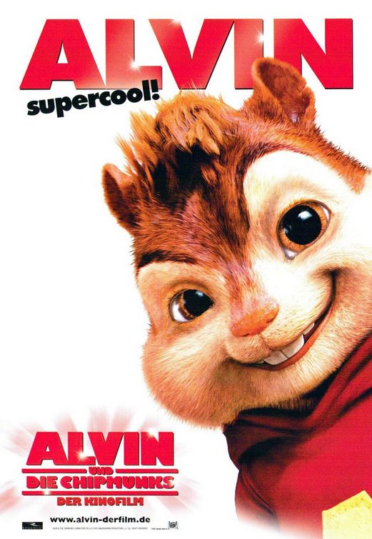 the movie poster: Alvin and the Chipmunks (2007) ver6