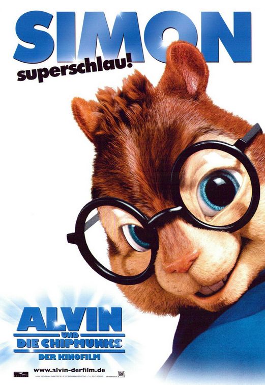 the movie poster: Alvin and the Chipmunks (2007) ver7