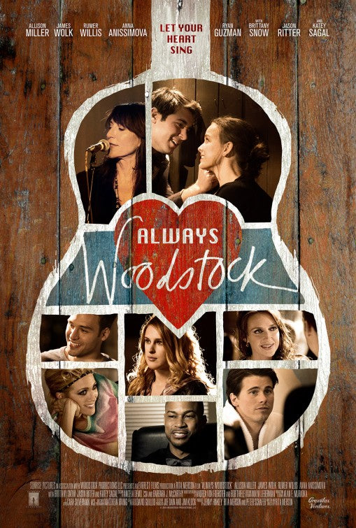 1000 piece jigsaw puzzle for the movie poster: Always Woodstock (2014)