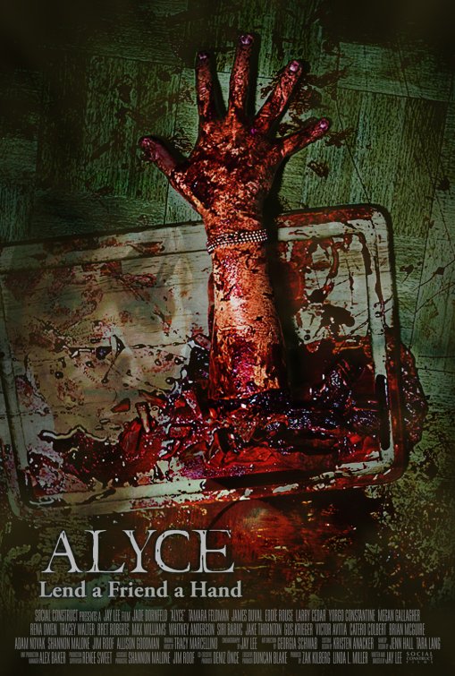 1000 piece jigsaw puzzle for the movie poster: Alyce Kills (2012)