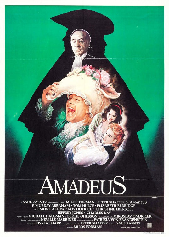 the movie poster: Amadeus (1984) ver5