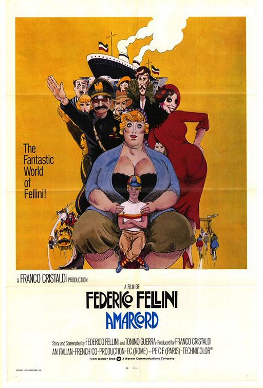 the movie poster: Amarcord (1974) ver3