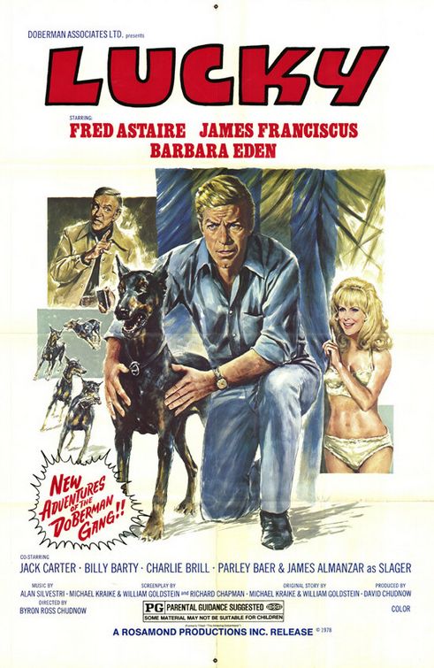 the movie poster: The Amazing Dobermans (1976) ver3