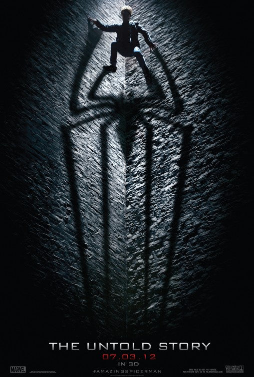 1000 piece jigsaw puzzle for the movie poster: The Amazing Spider-Man (2012)