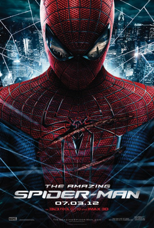 1000 piece jigsaw puzzle for the movie poster: The Amazing Spider-Man (2012) ver2