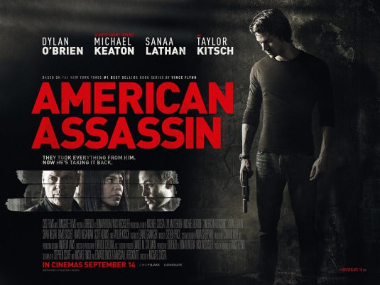 1000 piece jigsaw puzzle for the movie poster: American Assassin (2017) ver8