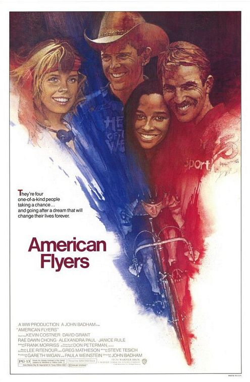 the movie poster: American Flyers (1985)