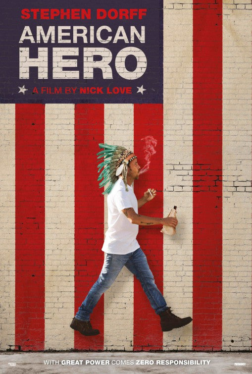 1000 piece jigsaw puzzle for the movie poster: American Hero (2015)