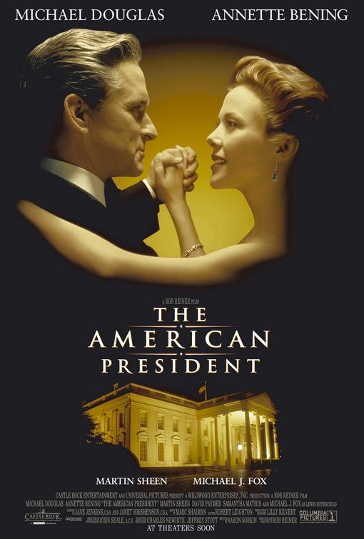 the movie poster: The American President (1995)