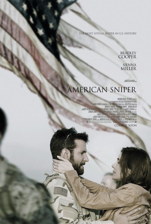 1000 piece jigsaw puzzle for the movie poster: American Sniper (2014) ver3