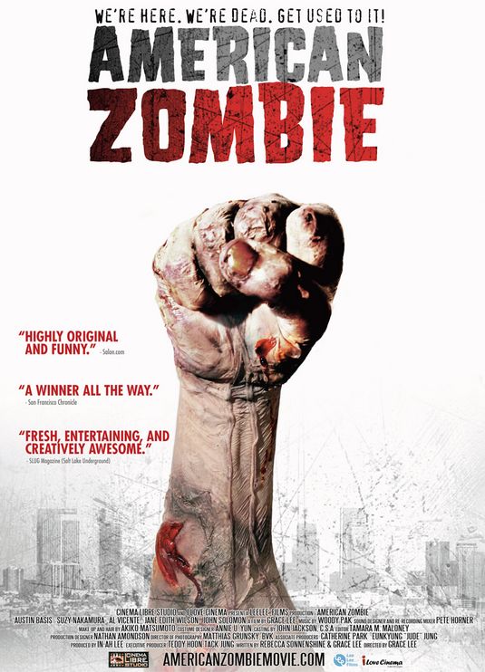 the movie poster: American Zombie (2008)