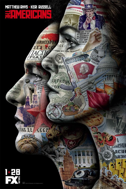 1000 piece jigsaw puzzle for tv poster: The Americans, ver5