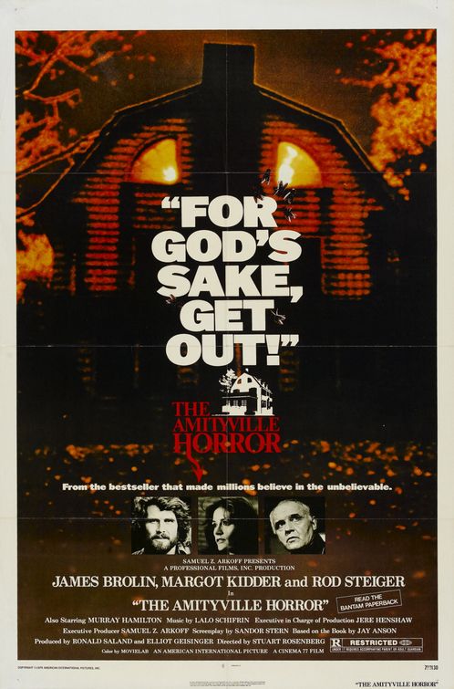 the movie poster: The Amityville Horror (1979)