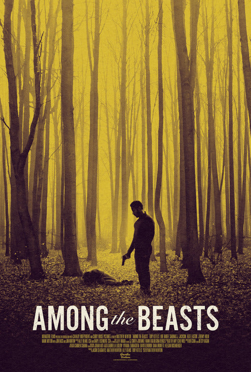 1000 piece jigsaw puzzle for the movie poster: Among the Beasts (2023)