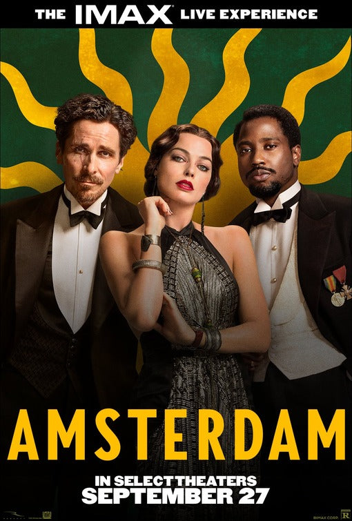 1000 piece jigsaw puzzle for the movie poster: Amsterdam (2022) ver18