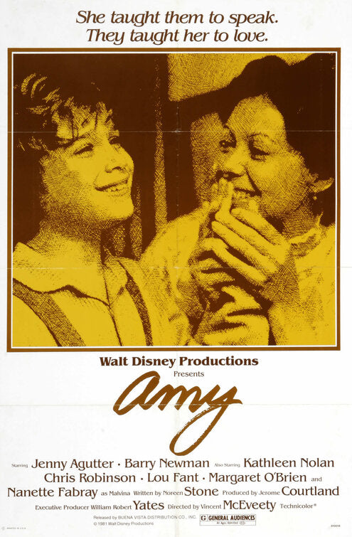 1000 piece jigsaw puzzle for the movie poster: Amy (1981)
