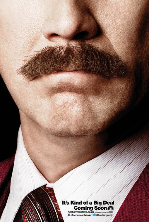 1000 piece jigsaw puzzle for the movie poster: Anchorman 2 (2013)