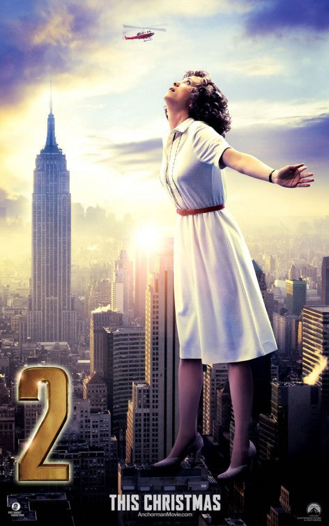 1000 piece jigsaw puzzle for the movie poster: Anchorman 2 (2013) ver10