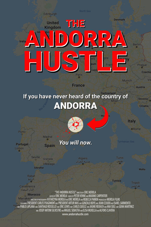 1000 piece jigsaw puzzle for the movie poster: The Andorra Hustle (2020)