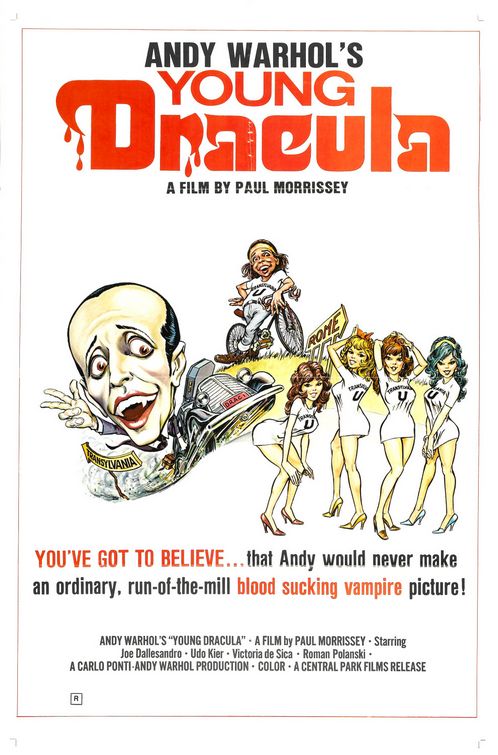 the movie poster: Andy Warhol's Dracula (1974) ver2