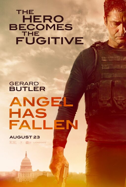 1000 piece jigsaw puzzle for the movie poster: Angel Has Fallen (2019) ver8