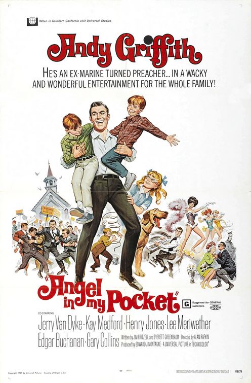 the movie poster: Angel in My Pocket (1969) ver2