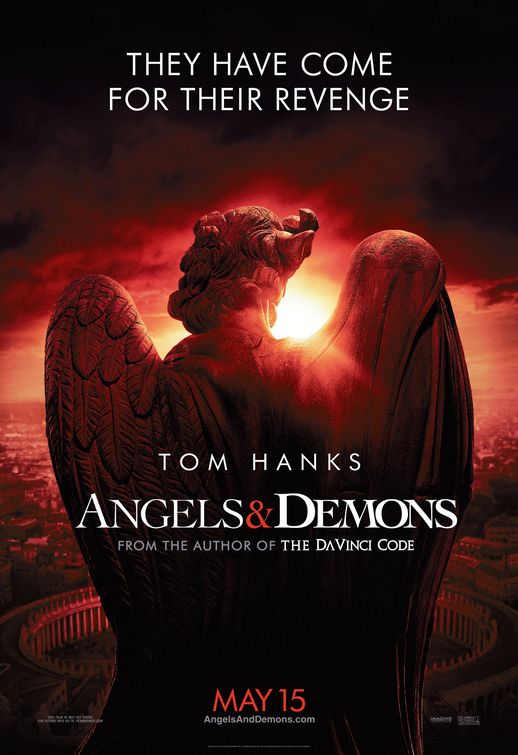 1000 piece jigsaw puzzle for the movie poster: Angels & Demons (2009) ver7