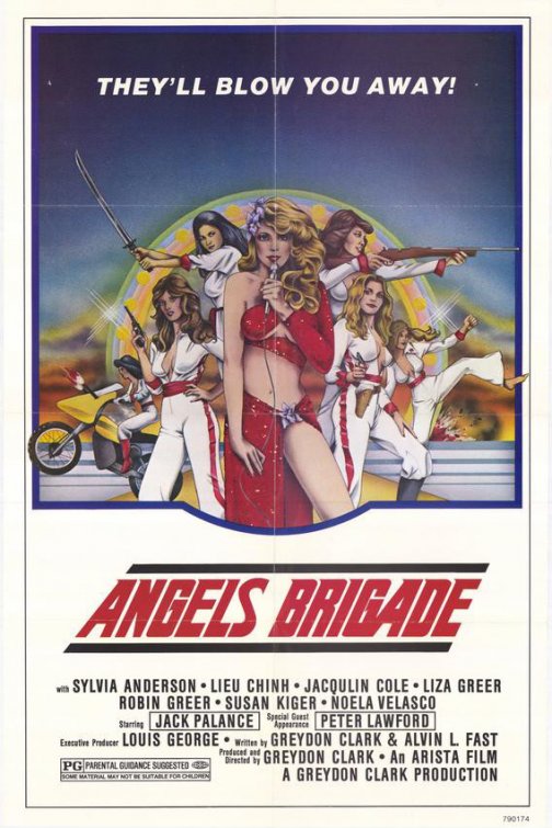 1000 piece jigsaw puzzle for the movie poster: Angels' Brigade (1979)
