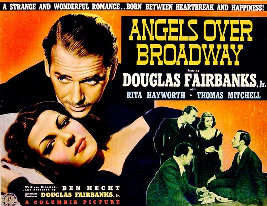 the movie poster: Angels Over Broadway (1940) ver3