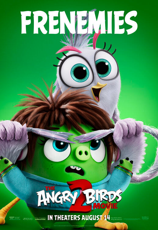 1000 piece jigsaw puzzle for the movie poster: The Angry Birds Movie 2 (2019) ver17