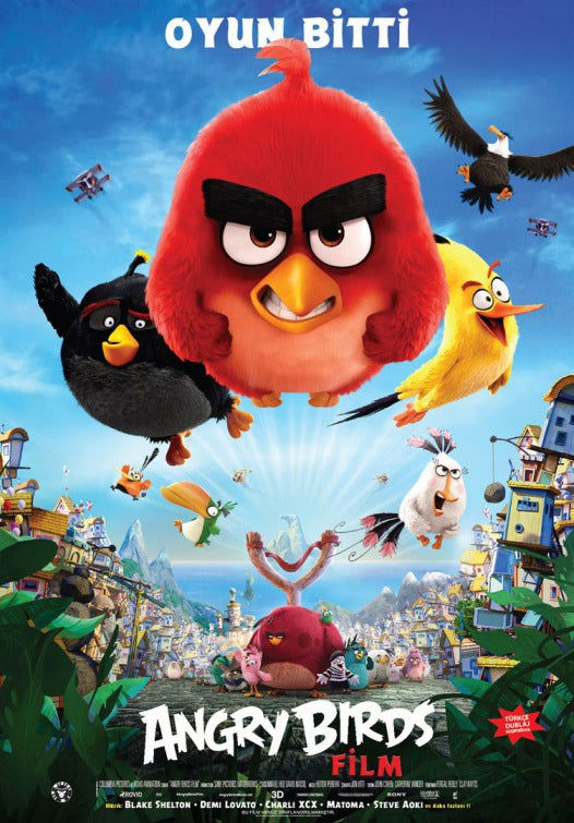 1000 piece jigsaw puzzle for the movie poster: Angry Birds (2016) ver13