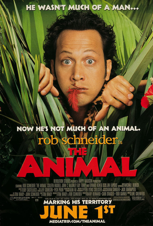 the movie poster: The Animal (2001)