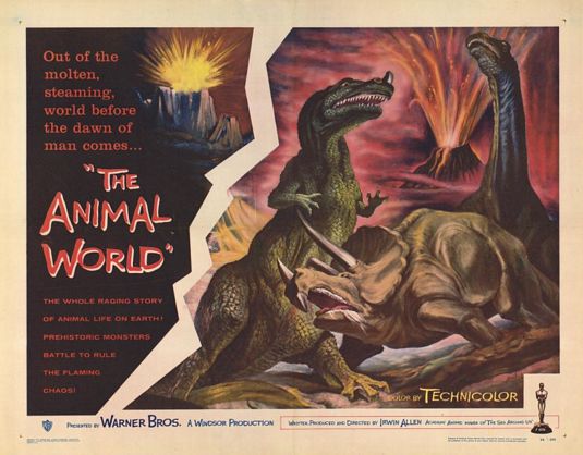 the movie poster: The Animal World (1956) ver2