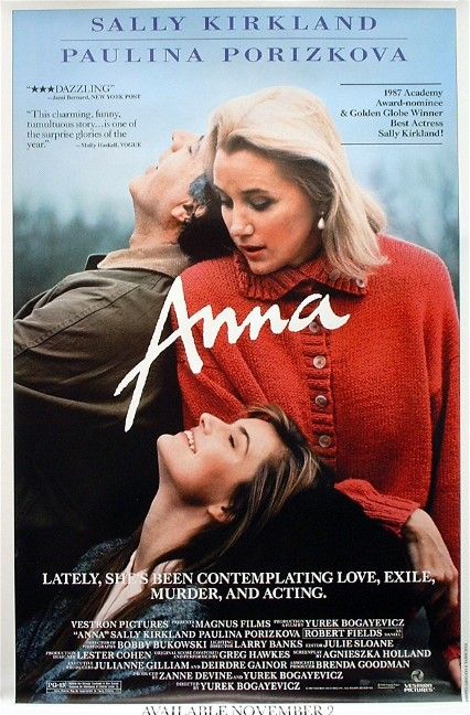 the movie poster: Anna (1987)