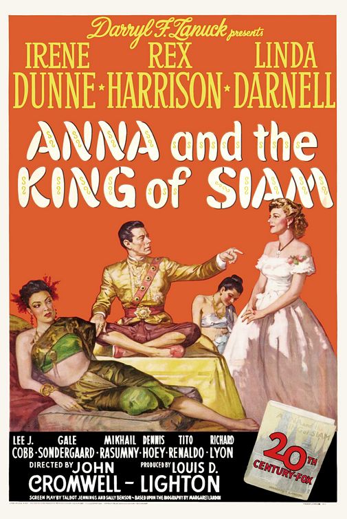 the movie poster: Anna and the King of Siam (1946)